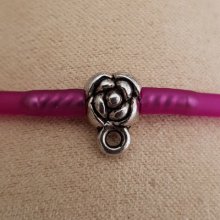 Fecho de cordão de pvc oco de 3 mm