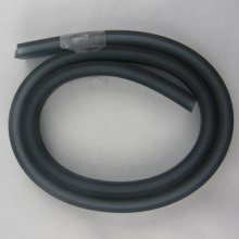 0,50 Cm PVC rectângulo oco Cinzento escuro