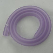 0,50 Cm PVC rectângulo oco Lilás