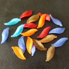 20 folhas de bambu sortidas
