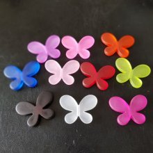10 Borboletas de Lucite Grande sortido