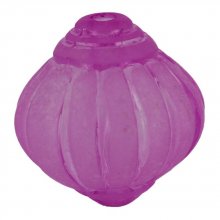 Pérola Lucite Lampwork Ametista Estriada