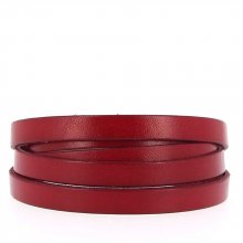 Couro de bezerro plano 10 mm liso por 20 cm