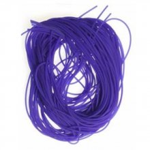 1 metro de fio de PVC violeta de 1,5 mm.