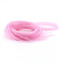 1 metro de fio de PVC cor-de-rosa violeta de 1,5 mm.