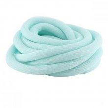 Corda de escalada redonda de 40 cm 10 mm verde água