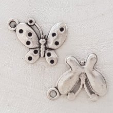 Pendente borboleta N°14 Prateado