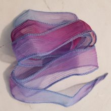 Fita de rayon tingida à mão n.º 04