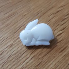 Botão de fantasia para criança com padrão de coelho n.º 11