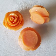 Flor sintética n.º 03-12 laranja