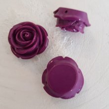 Flor sintética n.º 03-18 púrpura escuro