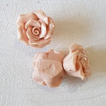 Fleur Faïence 15 mm N°02-04 Bege