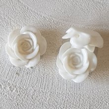Flor sintética 17 mm N°04-03 Branco