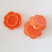 Flor sintética 17 mm N°04-13 Laranja