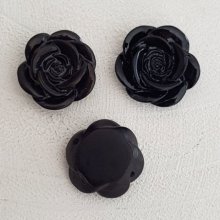 Flor sintética 17 mm N°04-10 Preto 02