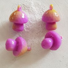 Pendente Cogumelo bicolor N°04