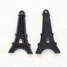Pendente Torre Eiffel em resina preta