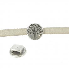 5 mm Passagem Zamak N°06 Prata