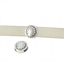 10 mm Passagem de Zamak N°28 Prata