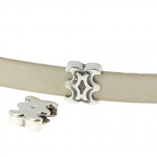 10 mm Passagem de Zamak N°35 Prata