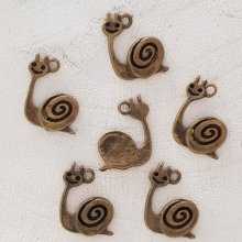 Amuleto caracol N°01 Bronze