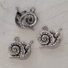 Pendente caracol N°02 Prateado