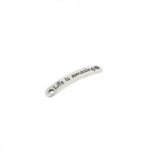 Conector Zamak 03 mm Prata
