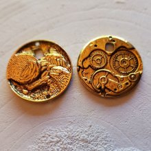 Charm Clockwork N°03 x 5 peças