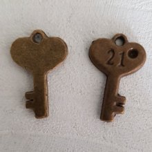 Pendente de chave N°15 Bronze