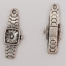 Relógio Charm N°01 Prateado