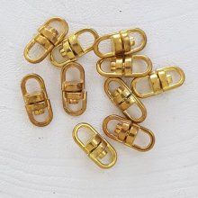 Porta-chaves dourado
