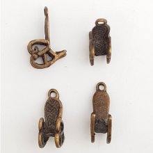 Cadeira trono charme N°04 Bronze