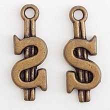 Pendente dólar N°02 Bronze