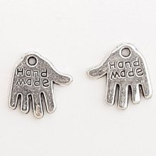 Amuleto de mão 'MADE HAND' N°01 Prata