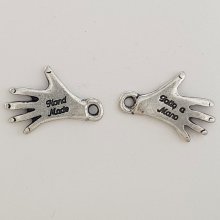 Amuleto de mão 'MADE HAND' N°03 Prata