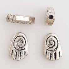 Amuleto de mão N°07 Prateado