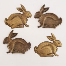 Coelho Charm N°02 x 10 Bronze