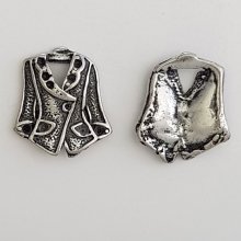 Casaco Charm Vestuário N°02 Prateado.