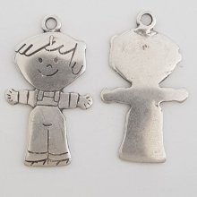 Pendente para criança N°34 Zamak (prateado)