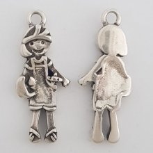 Pendente para criança N°40 Zamak (prateado)