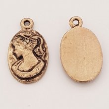 Pendente Cameo Mulher N°01