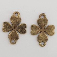 Pendente flor em metal N°072 Cobre