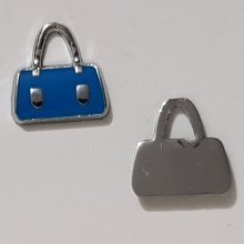 Bolsa Charm N°18 Azul