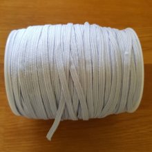 Máscara plana elástica 5 mm x 140 metros Branco N°03