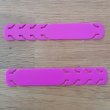 Fita elástica Protector auricular ajustável para máscara N°02 Fushia