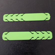 Cinta elástica Protector auricular ajustável para máscara N°02 Verde