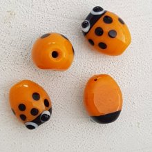 2 Contas ovais 16/13 mm N°01