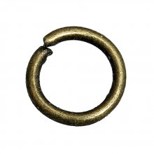 20 Anéis de junção abertos 05 mm Bronze