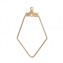 Suporte para brincos em ouro Diamond Primer N°02 x 10 peças