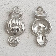 Pendente para criança N°54 Menina Prata